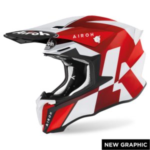 Casco AIROH TWIST 2.0 LIFT ROSSO OPACO