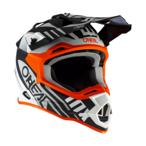 Casco O'NEAL 2 SERIES SPIDE 2.0 BLACK/WHITE/ORANGE