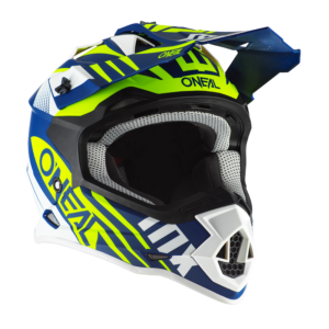 Casco O'NEAL 2 SERIES SPIDE 2.0 BLUE/WHITE/FLUO YELLOW
