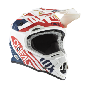 Casco O'NEAL 2 SERIES SPIDE 2.0 WHITE/BLUE/RED