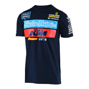 Tee Shirt TROY LEE KTM TEAM NAVY