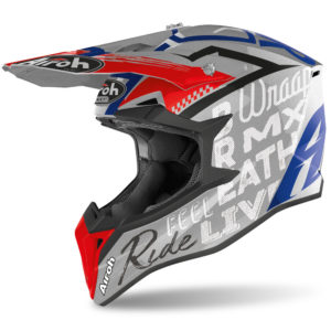 Casco AIROH WRAAAP STREET GREY GLOSS