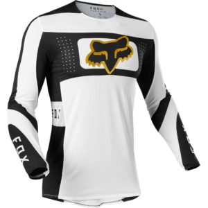 Maglia FOX FLEXAIR MIRER WHITE/BLACK