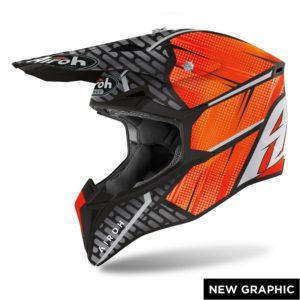 Casco AIROH WRAAAP IDOL ORANGE MATT