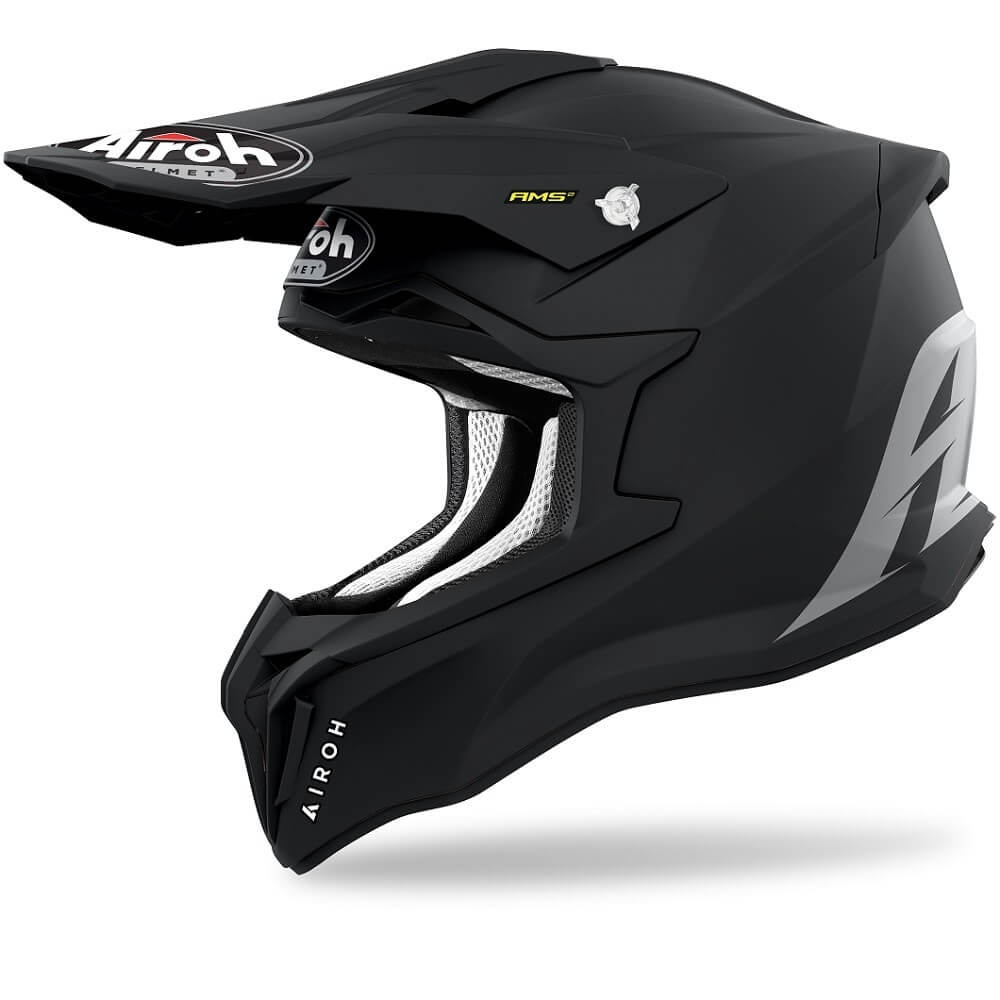 Casco AIROH STRYCKER COLOR BLACK MATT