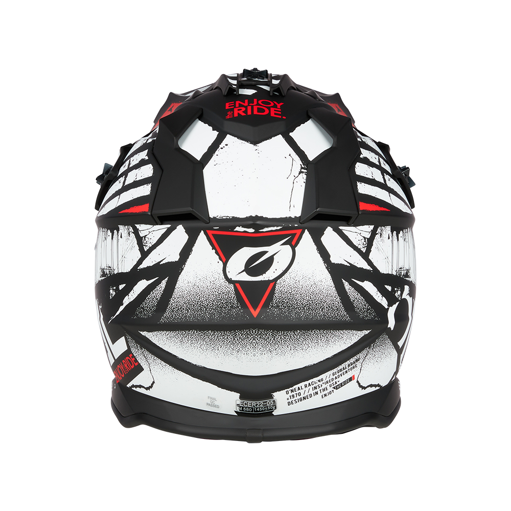 Casco O'NEAL 2 SERIES GLITCH V.23 BLACK/WHITE - immagine 3