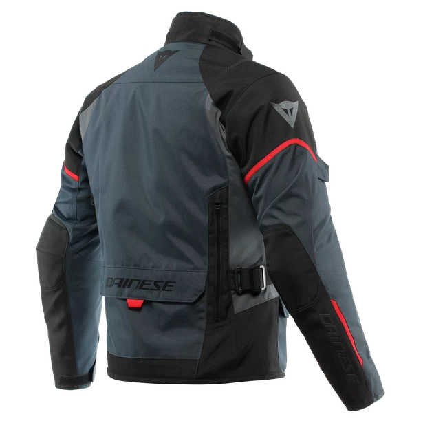 Giacca DAINESE TEMPEST 3 D-DRY EBANO/NERO/ROSSO LAVA - Image 2