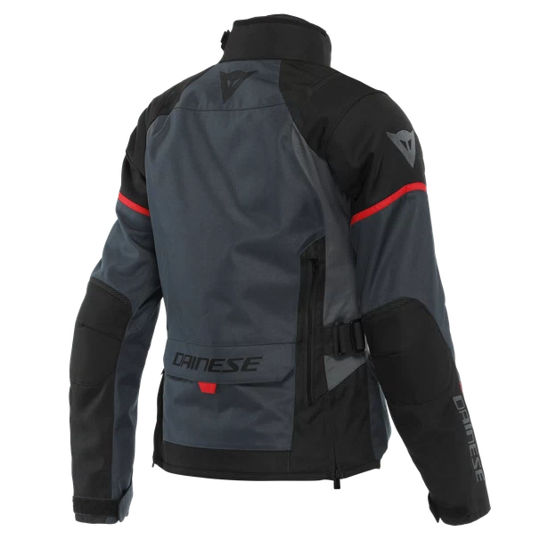 Giacca DAINESE TEMPEST 3 D-DRY LADY EBANO/NERO/ROSSO LAVA - Image 2