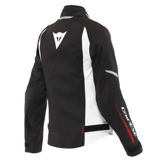 Giubbotto DAINESE VELOCE D-DRY LADY NERO/BIANCO/ROSSO LAVA - Image 2