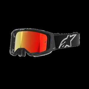 Occhiali ALPINESTARS VISION 8 CORP NERO LENTE SPECCHIO ROSSO