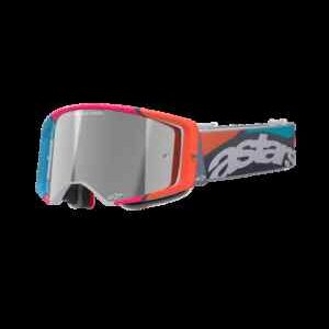 Occhiali ALPINESTARS SUPERTECH STREAM GRIGIO MULTI LENTE SPECCHIO ARGENTO