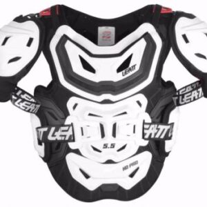 PETTORINA LEATT 5.5 PRO HD WHITE