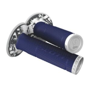 Manopole SCOTT SX II + donut WHITE/BLUE