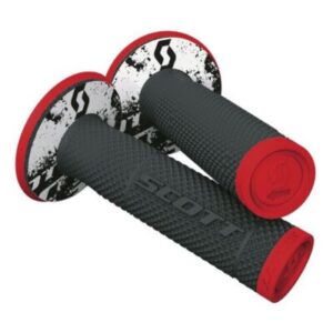 Manopole SCOTT SX II + donut RED/BLACK