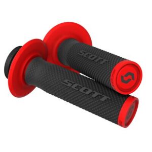 Manopole SCOTT SX II Lock On + Cam Set BLACK/RED