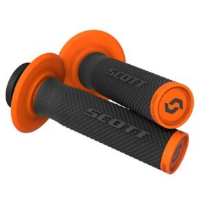 Manopole SCOTT SX II Lock On + Cam Set BLACK/ORANGE