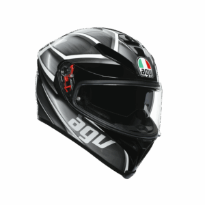 Casco AGV K5 MULTI HURRICANE BLACK/GUNMETAL/WHITE