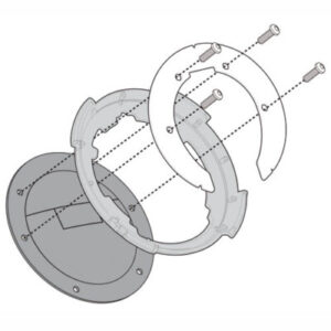 GIVI FLANGIA METALLICA PER BORSA EASY LOCK BF01