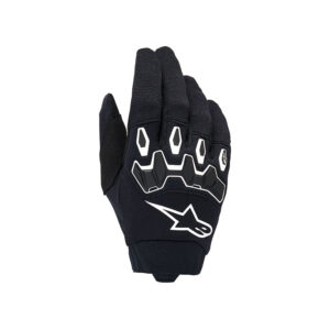 guanti moto motocross enduro mtb alpinestars fullbore v2 nero
