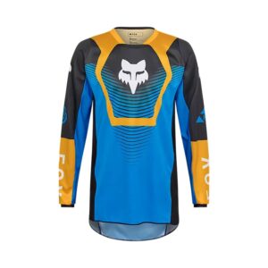 maglia motocross enduro mtb fox 180 collect blu