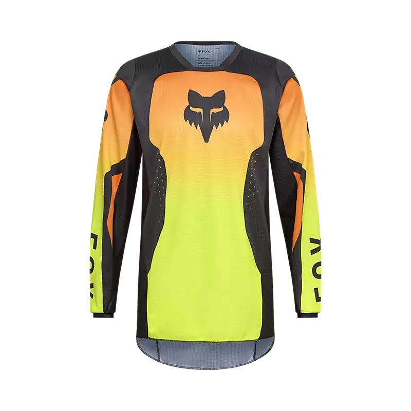 maglia motocross enduro mtb fox 180 shield yellow