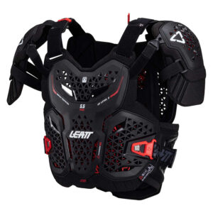 pettorina motocross enduro mtb leatt 5.5 pro hd nero