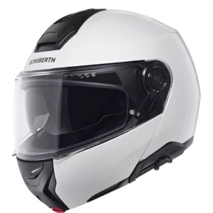 casco moto fibra schuberth modulare aprible concept bianco