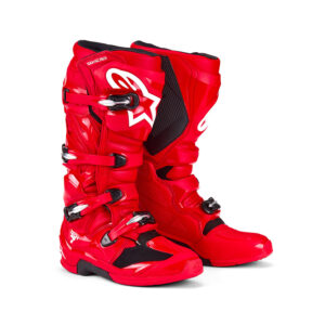 stivali motocross enduro alpinestars tech 7 rosso