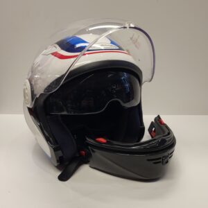 Casco PROJECT PJ EVO BIANCO/BLU/ROSSO