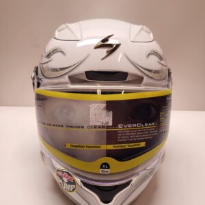 Casco SCORPION EXO-1000 AIR BUG BIANCO LUCIDO