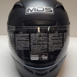 Casco MDS NEW SPRINTER SOLID FLAT BLACK