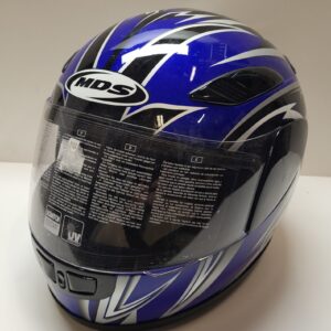 Casco MDS M9 MULTI BATOK BLUE/SILVER