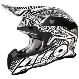 Casco AIROH TERMINATOR STARDUST WHITE