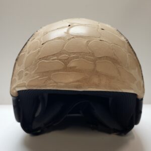 Casco Jet Pelle NERO/PANNA