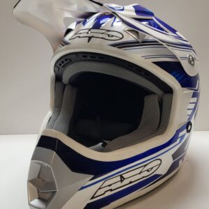 Casco AXO SQUAD BLU/BIANCO