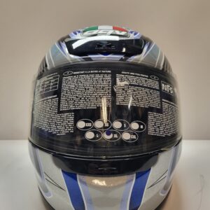 Casco AGV DAYSTAR BLACK/BLUE/SILVER