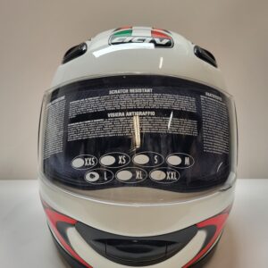 Casco AGV DEMON BIANCO/ROSSO/NERO