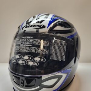 Casco MDS EDGE SILVER/BLUE