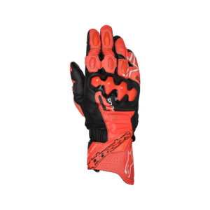 guanti moto pelle sportivi pista alpinestars gp plus r v3 rosso