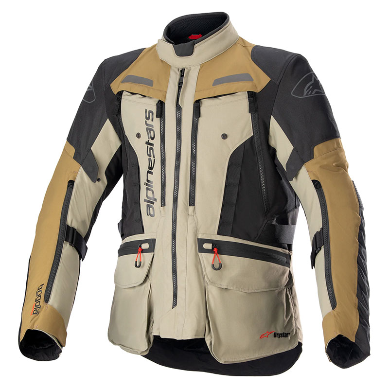 giacca moto turismo impermeabile alpinestars bogotà sabbia