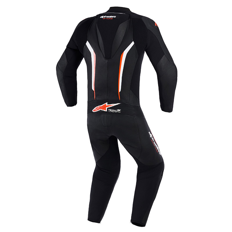 tuta pelle moto intera pista alpinestars gp force v2 rear