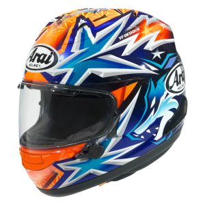 casco moto integrale arai rx7v evo okamoto motogp