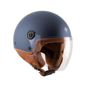 casco jet scooter vespa tucano tucanourbano el jettin 6.0 blu opaco