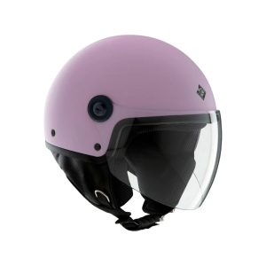 casco jet scooter vespa tucano tucanourbano el jettin 6.0 lavanda opaco