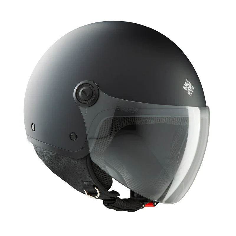 casco jet scooter vespa tucano tucanourbano el jettin 6.0 nero opaco