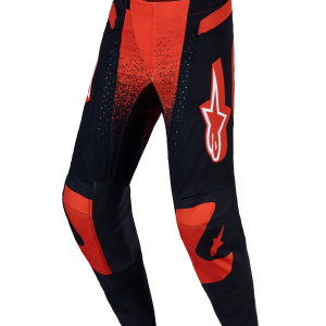 Pantaloni ALPINESTARS TECHSTAR SWAN ROSSO CARDINALE/NERO/BIANCO