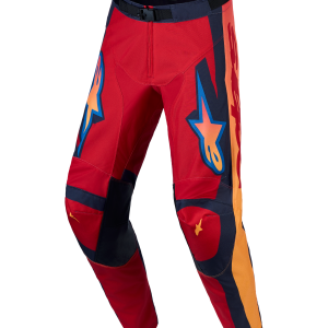 Pantaloni ALPINESTARS RACER HUNT ROSSO FUOCO/GRIGIO PIETRA/CORALLO CALDO
