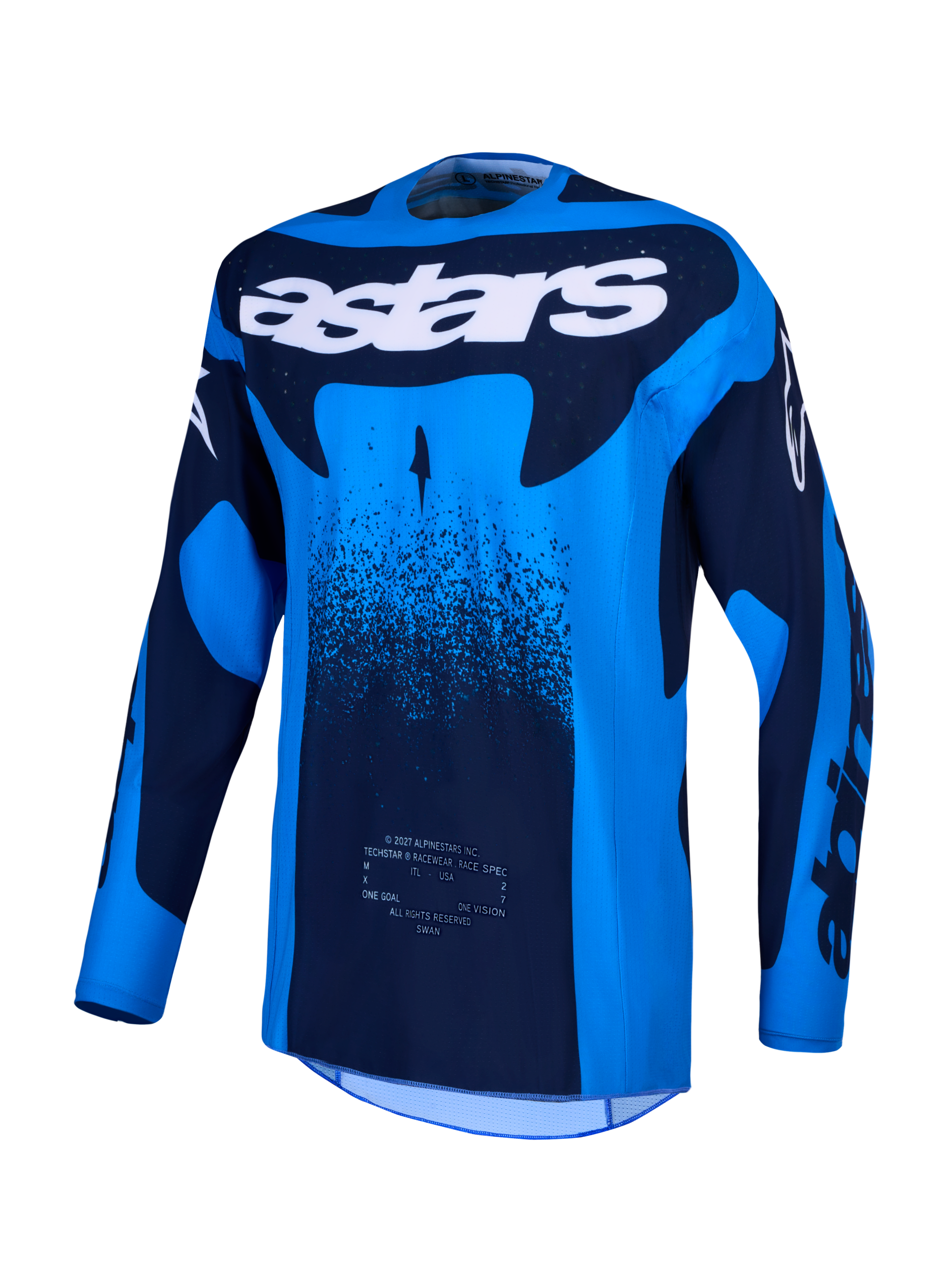 Maglia ALPINESTARS TECHSTAR SWAN UCLA BLUE/PROFONDO BLUE