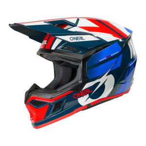 Casco O'NEAL 3 SERIES RIDE V.26 BLUE/BIANCO/ROSSO