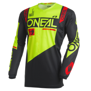 Maglia O'NEAL ELEMENT FACTOR V.27 NERO/GIALLO FLUO